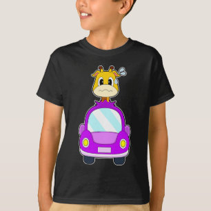 Camiseta Giraffe Car