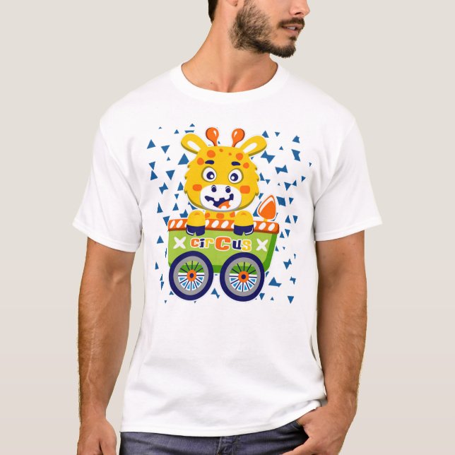 Camiseta Giraffe cute (Frente)