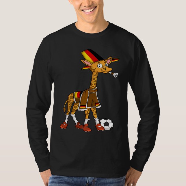 Camiseta Giraffe Fan Germany (Frente)