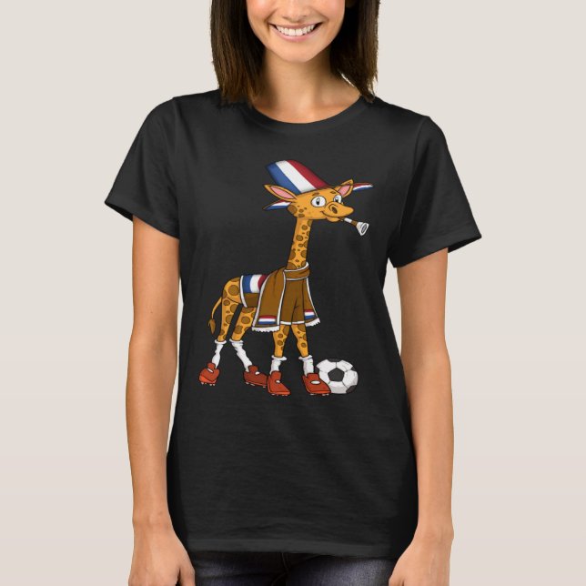 Camiseta Giraffe Fan Holland (Frente)