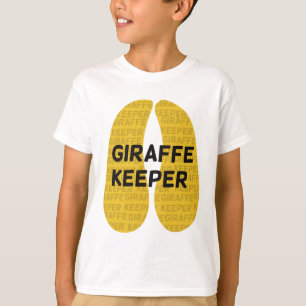Camiseta Giraffe Keeper Hoofprint