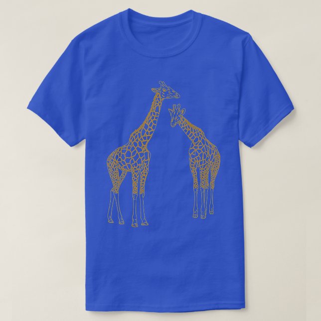 Camiseta Giraffe Lover Presente Para Mulheres Girafa Para M (Frente do Design)