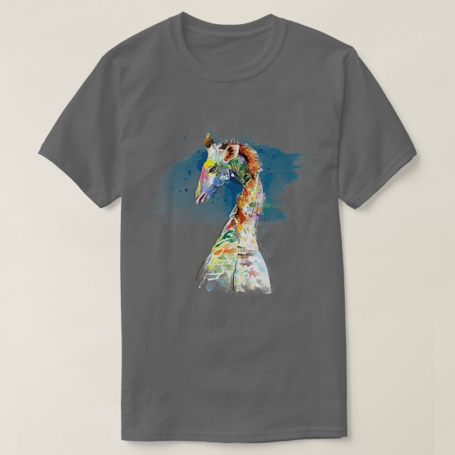 Camiseta Giraffe Men Giraffe Lover Giraffe (Frente do Design)