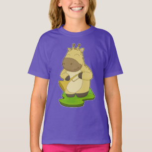 Camiseta Giraffe Musical Trumpet Music