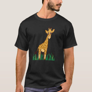 Camiseta Giraffe Safari Savannah Africa Cute Giraffe Long N