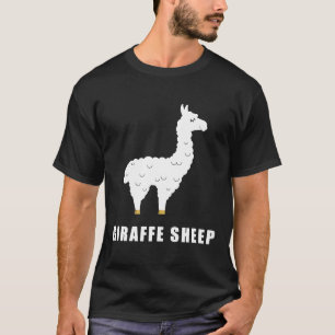 Camiseta GIRAFFE SHEEP Funny Llama Meme Animal Meme Interne