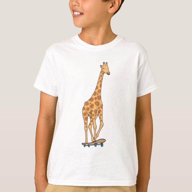 Camiseta Giraffe Skater (Frente)
