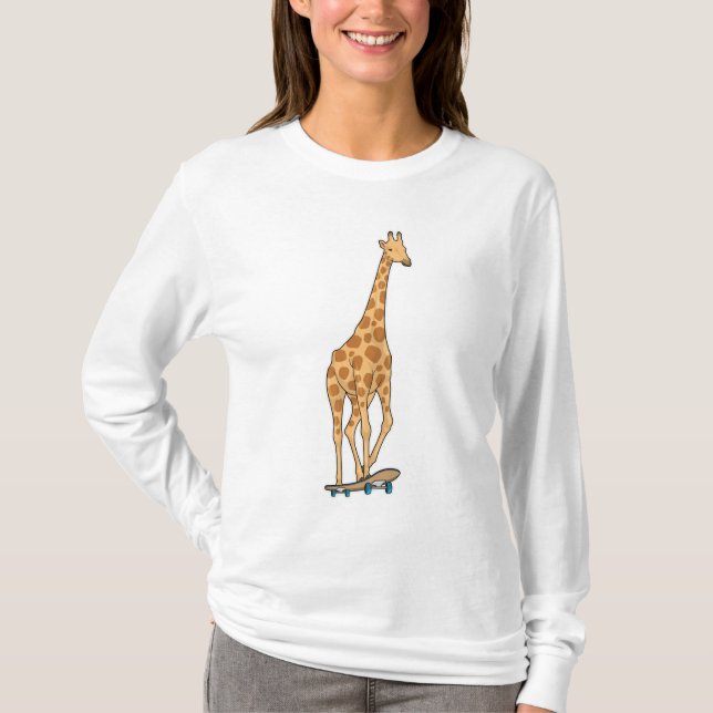 Camiseta Giraffe Skater (Frente)