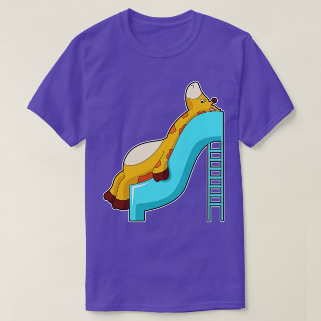 Camiseta Giraffe Slide (Frente do Design)