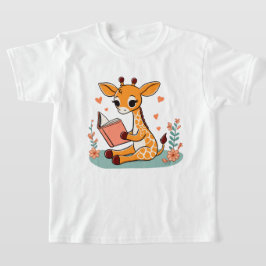 Camiseta Giraffe Storytime T Shirt