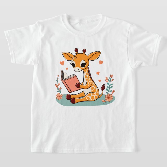 Camiseta Giraffe Storytime T Shirt (Postura )