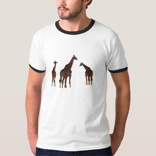 Camiseta Giraffe Sunset (Frente)