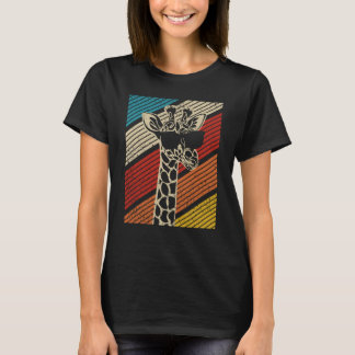 Camiseta Giraffe Vintage Giraffe Sunvidros Animal