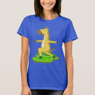 Camiseta Giraffe Yoga - Malhação