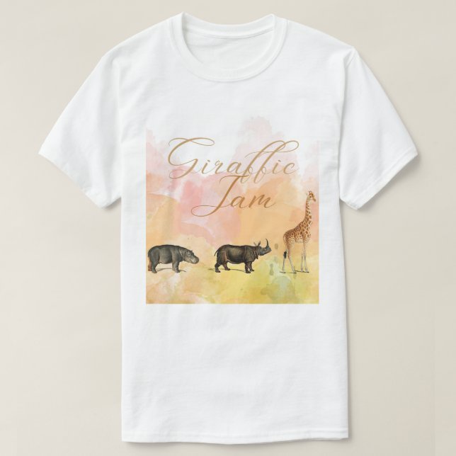 Camiseta Giraffic Shirt (Frente do Design)