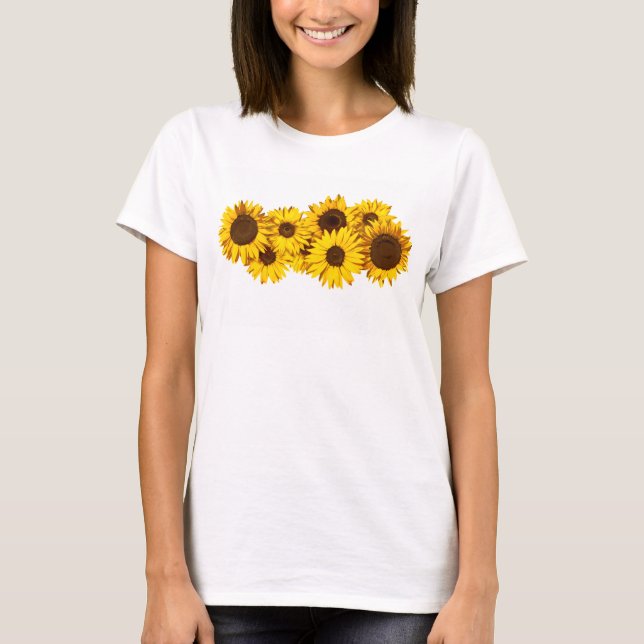 Camiseta Girassóis (Frente)