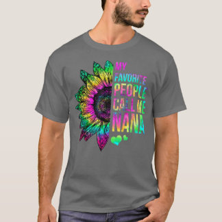 Camiseta Girassóis Bonitos Minhas Pessoas Favoritas Me Cham