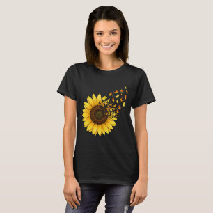 Camiseta Girassóis Borboletas