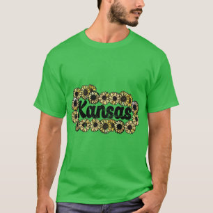 Camiseta Girassóis do Kansas