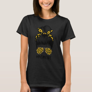 Camiseta Girassóis Mãe Vida Mãe Cabelo Solar Cabelo Solar
