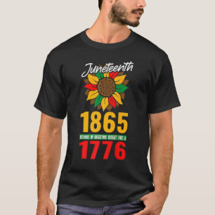 Camiseta Girassol 1865 Porque Meus Ancestrais Eram