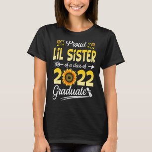 Camiseta Girassol 2022 Irmã Lil Orgulhosa De Um Mais velho
