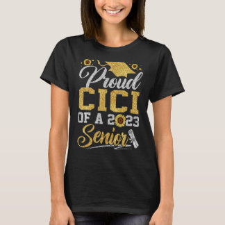 Camiseta Girassol 2023 Orgulhoso Cici De Um Graduado De Mai