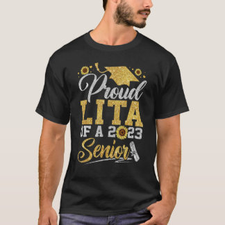 Camiseta Girassol 2023 Orgulhoso Lita De Um Graduado De Mai