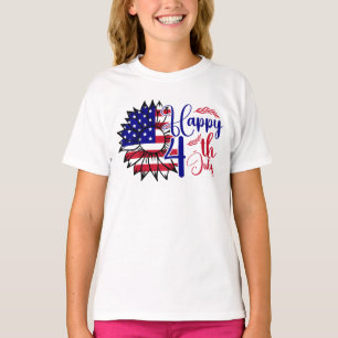 Camiseta Girassol 4 de julho