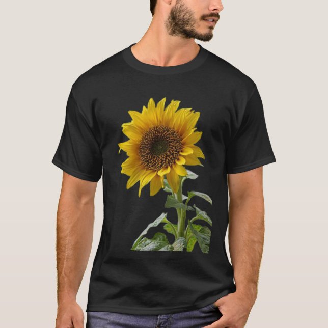 Camiseta girassol amarelo (Frente)