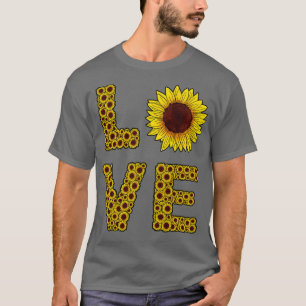 Camiseta Girassol Amarelo Amor Girassóis Florais