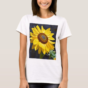 Camiseta Girassol amarelo-claro