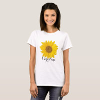 Girassol Amarelo com nome personalizado