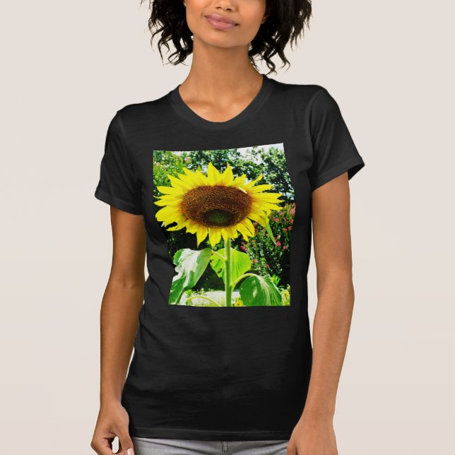 Camiseta Girassol amarelo grande (Frente)