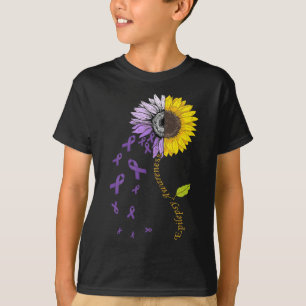 Camiseta Girassol de Conscientização da Epilepsia