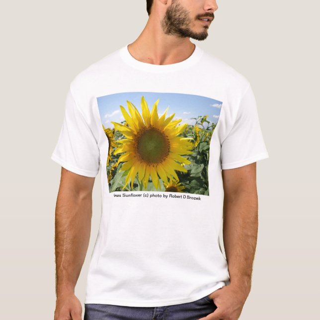 Camiseta Girassol de Kansas (Frente)