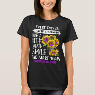Camiseta Girassol do Alzheimer