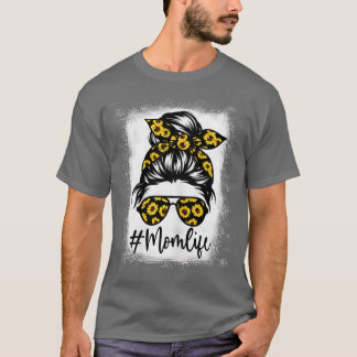 Camiseta Girassol ensolarado Mãe A vida é para o Dia de as 