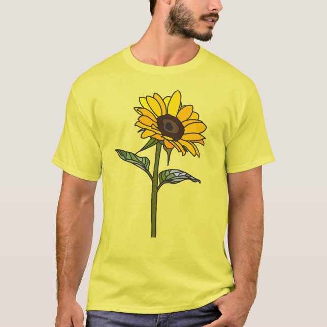 Camiseta Girassol estético (Frente)