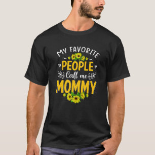 Camiseta Girassol giro, minhas Pessoas favoritas me chamam