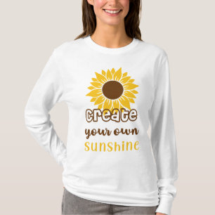 Camiseta Girassol Motivacional