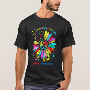 Camiseta Girassol Onde Você Pode Ser Qualquer Coisa Seja Ge