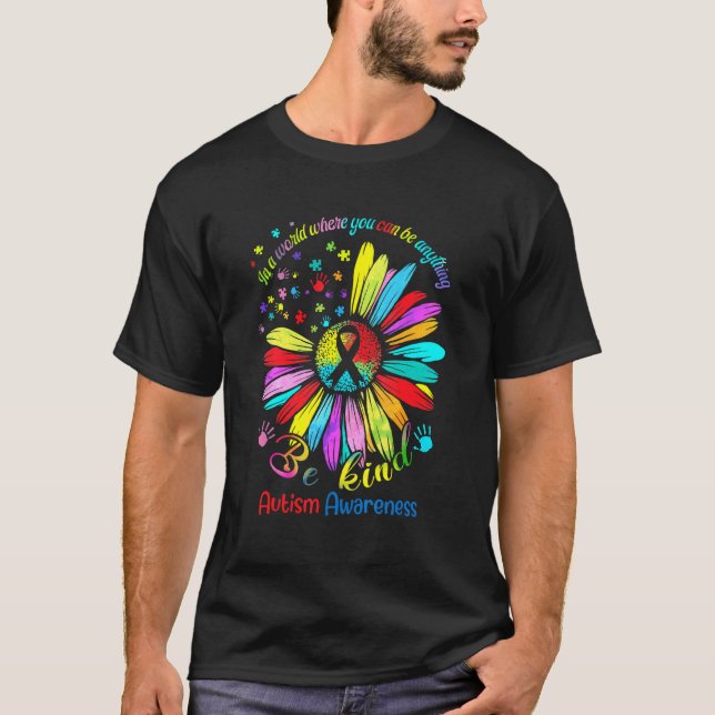 Camiseta Girassol Onde Você Pode Ser Qualquer Coisa Seja Ge (Frente)
