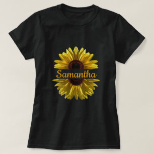 Camiseta Girassol Personalizado