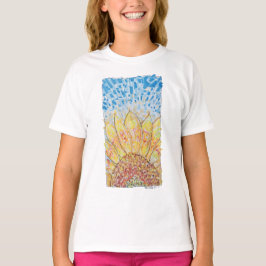 Camiseta Girassol Radiant Bloom