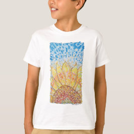 Camiseta Girassol Radiant Bloom