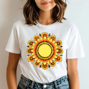 Camiseta Girassol radiante
