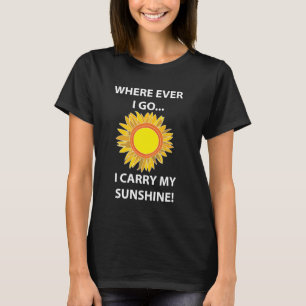 Camiseta Girassol Sol Luz do Sol