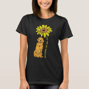 Camiseta Girassol Sunshine Retriever Golden Cão Cachorro Pe