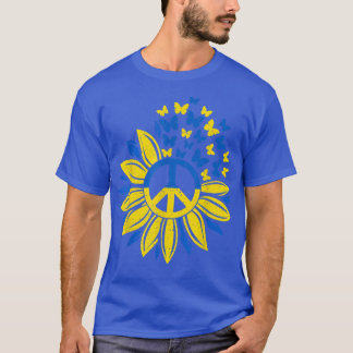 Camiseta Girassol Ucrânia Bandeira Ucrânia Bandeira da Ucrâ